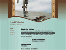 Tablet Screenshot of ianditailoring.com